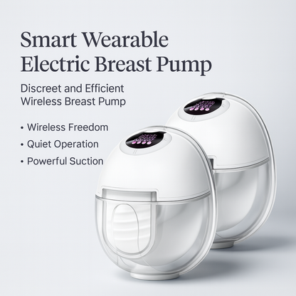 Smart Wearable Electric Breast Pump for Mothers